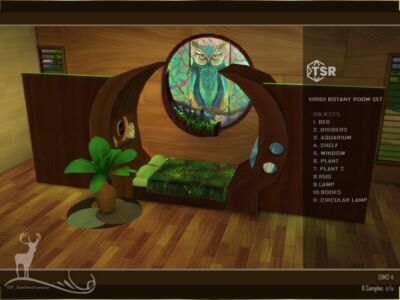 Viridi Botany Room SET By Dansimsfantasy Sims 4 CC