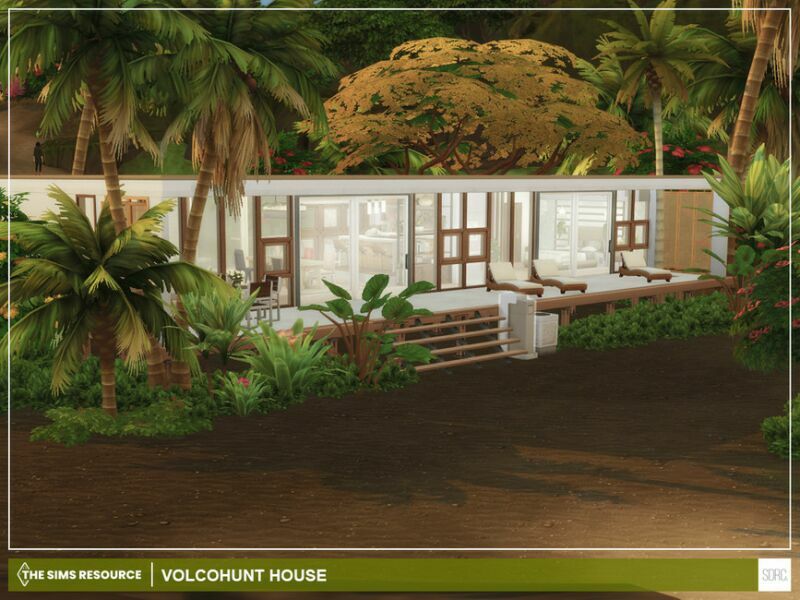 sims 4 cc volcohunt house nocc by sedricia 2