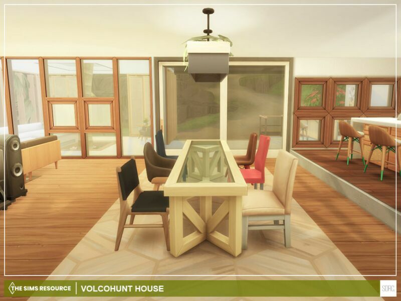 sims 4 cc volcohunt house nocc by sedricia 4