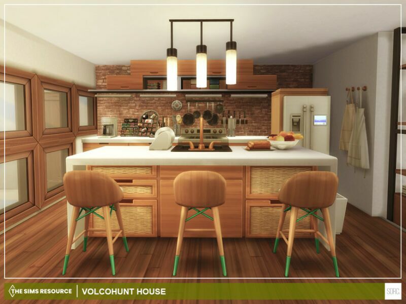 sims 4 cc volcohunt house nocc by sedricia 5