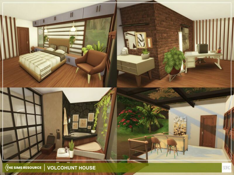 sims 4 cc volcohunt house nocc by sedricia 7