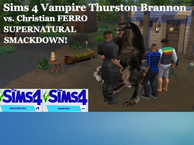 sims 4 cc vtks am werewolf christian ferro the alpha male werewolf costume by vtk 2