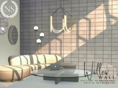 Willow Stone Tile Wall By Networksims Sims 4 CC