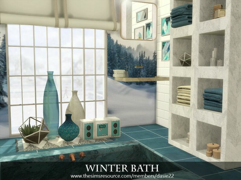 sims 4 cc winter bath by dasie2 2