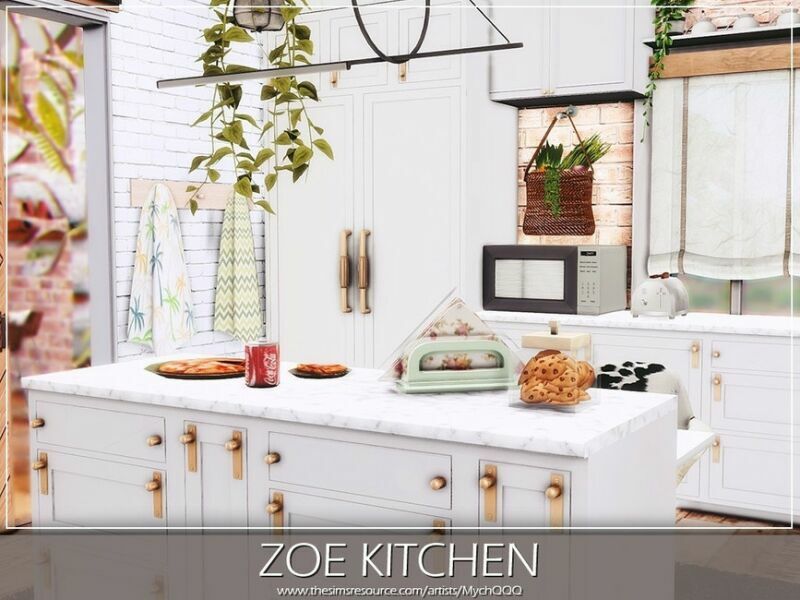 sims 4 cc zoe kitchen by mychqqq 6