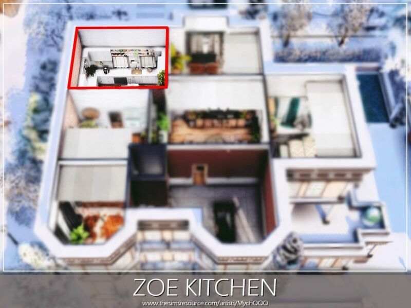 sims 4 cc zoe kitchen by mychqqq 7