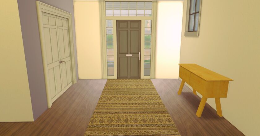 sims 4 cc a house that has 2 bedroom 1 bathroom and a 2