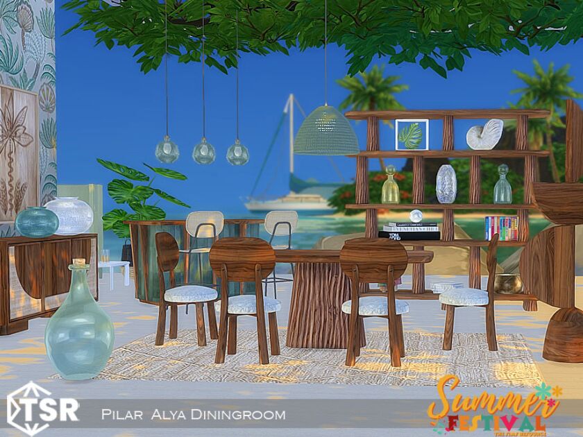 sims 4 cc a tropical set for the hot summer days by the 2