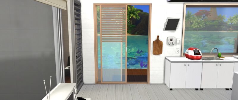 sims 4 cc algu blind sliding door window set door 1 2 4