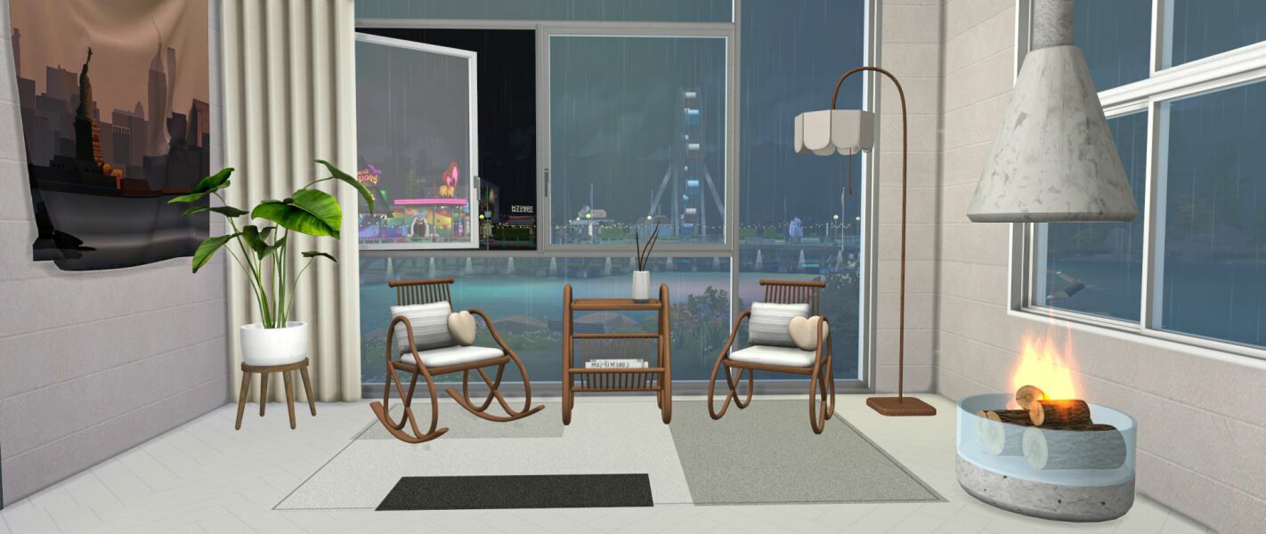 sims 4 cc algu on a sleepless night the rain falls set 6