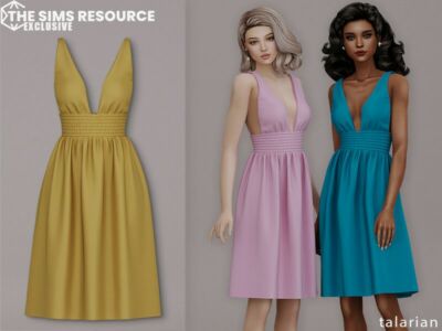 Ariyah Dress By Talarian Sims 4 CC