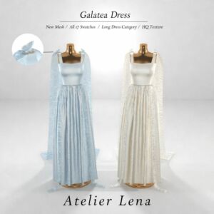 [Atelier Lena] Galatea Dress Sims 4 CC