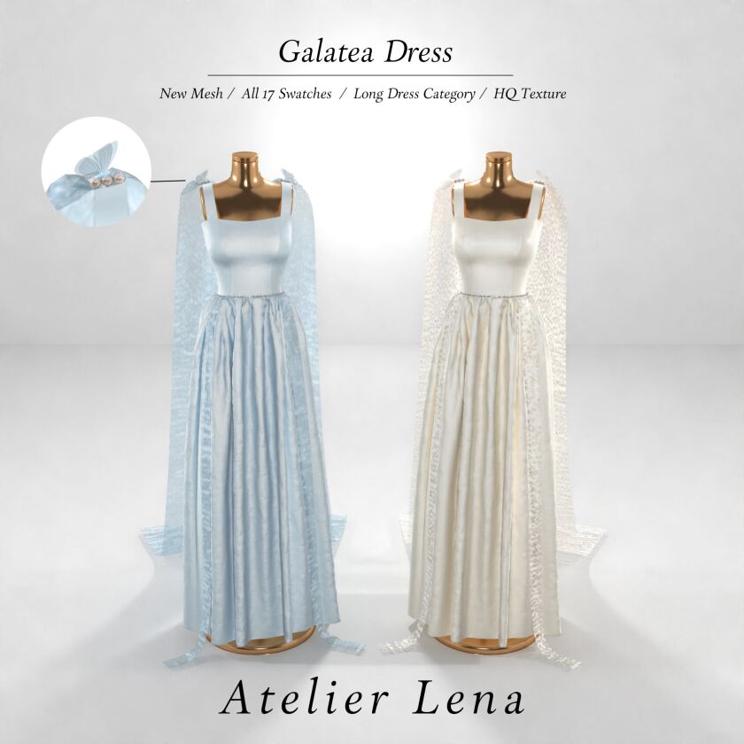 [Atelier Lena] Galatea Dress Sims 4 CC