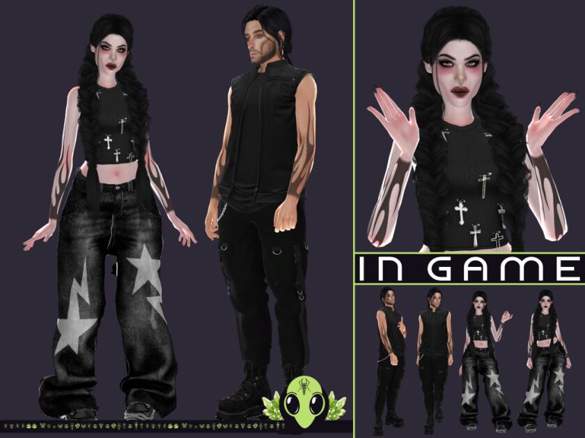 sims 4 cc bad nature tattoo tsr exclusive 3