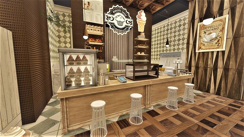 sims 4 cc bakery shop and cafe can now be downloaded from my 6