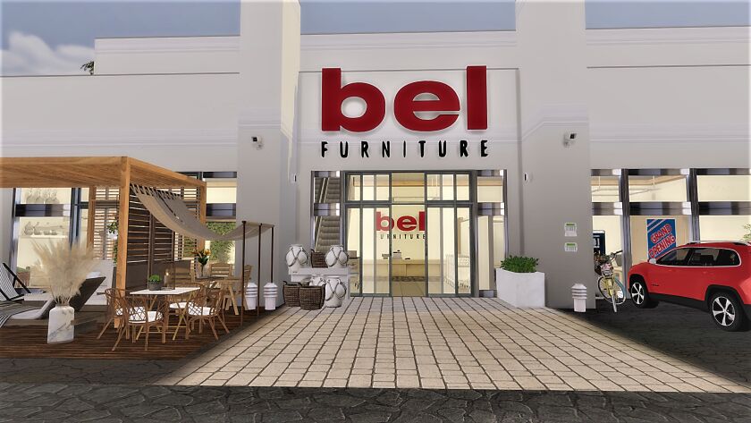 BEL Furniture Store Sims 4 CC