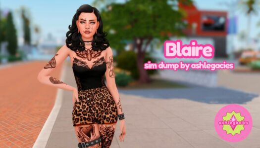 Blaire & Onyx – SIM Dump Sims 4 CC