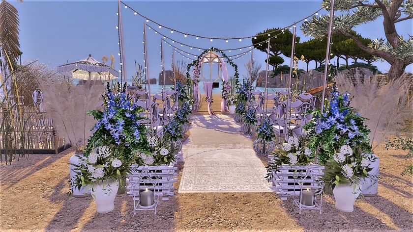 sims 4 cc boho wedding venue can now be downloaded from my 3