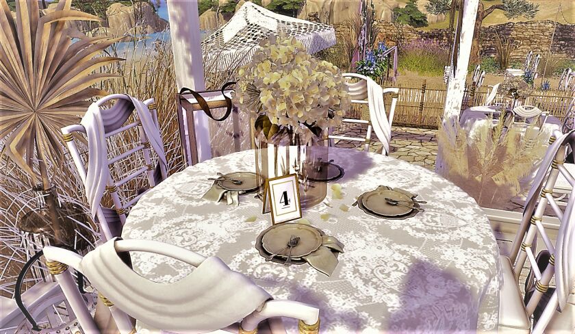 sims 4 cc boho wedding venue can now be downloaded from my 7