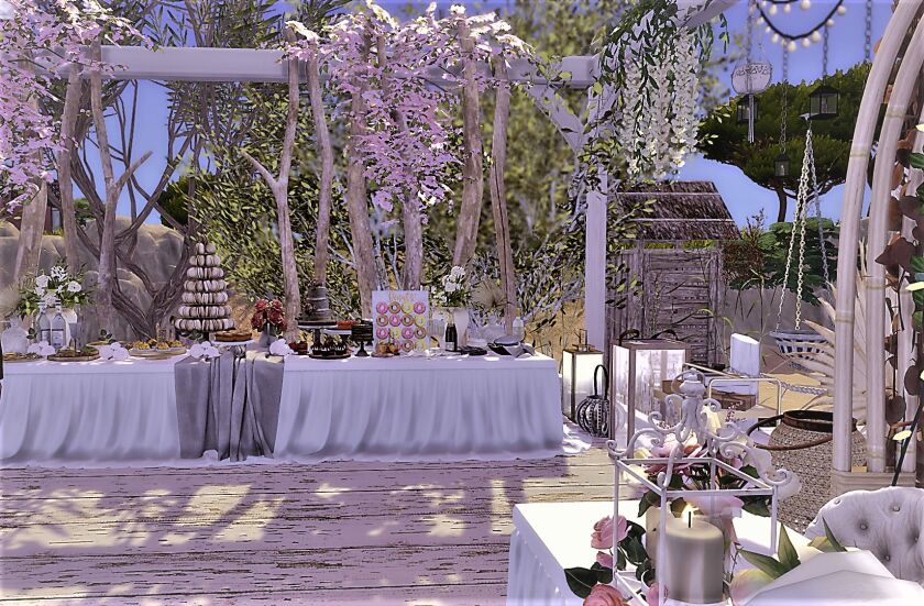 sims 4 cc boho wedding venue can now be downloaded from my 9