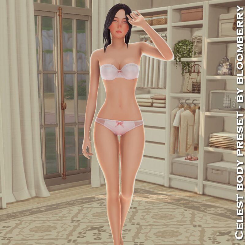 Celestine Body Preset Sims 4 CC