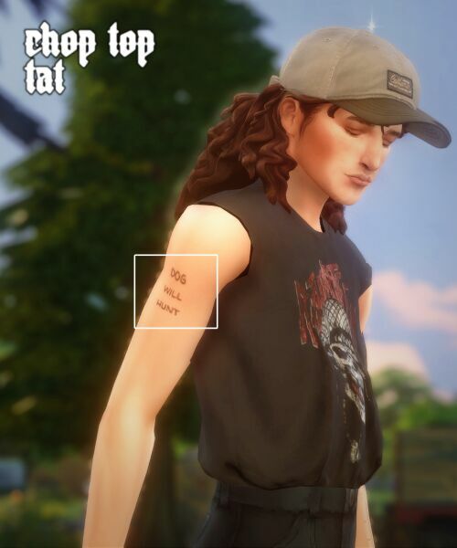 Chop TOP Tat Sims 4 CC