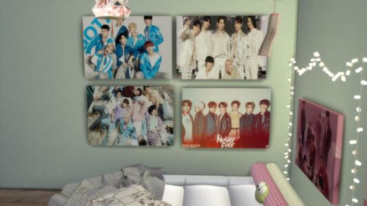 Early Access: GOT7 Poster SET 2! | Patreon Sims 4 CC