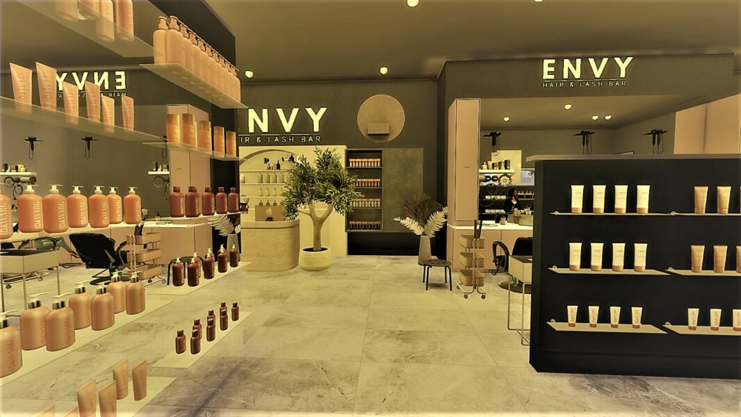 Envy Hair & Lash BAR Sims 4 CC