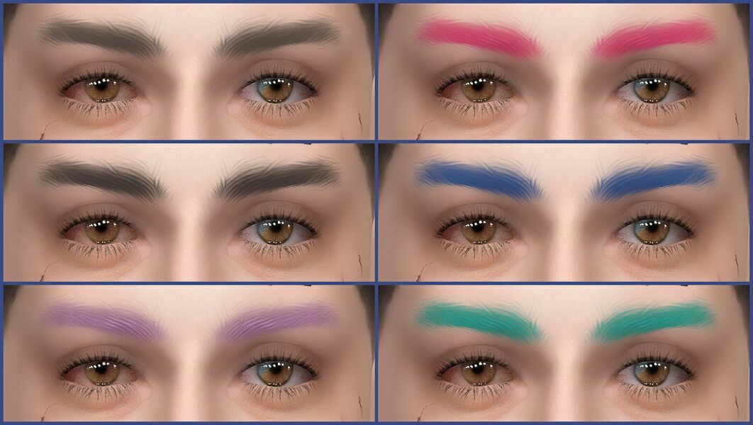 sims 4 cc eyebrows 95 6