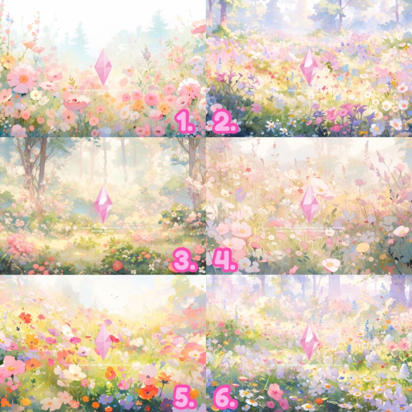 sims 4 cc floral loading screens 2