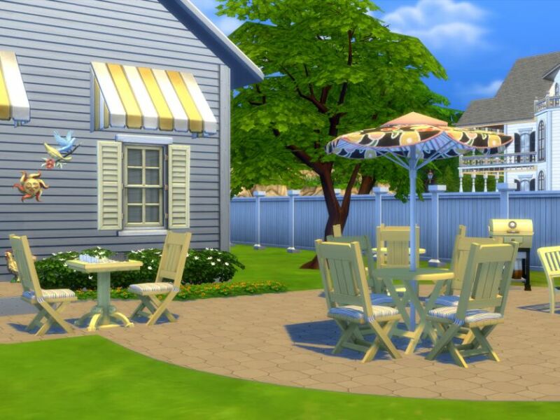 sims 4 cc grammas patio set 4