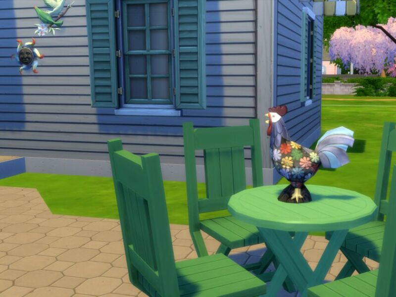 sims 4 cc grammas patio set 5