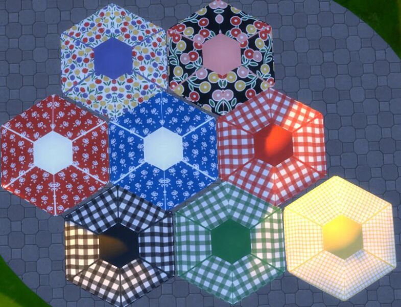 sims 4 cc grammas patio set 9