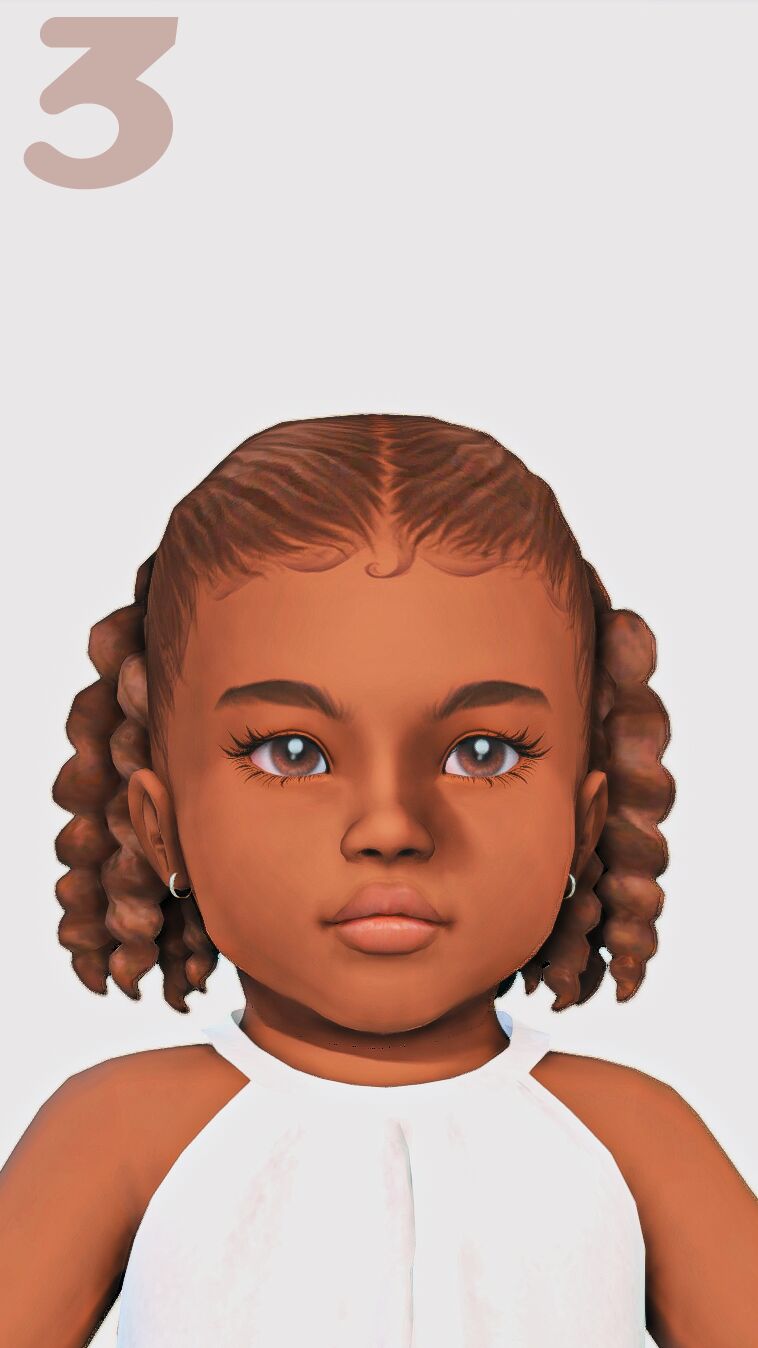 sims 4 cc hair for infant girls 3