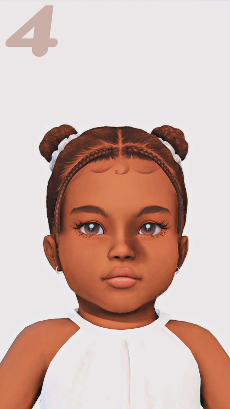 sims 4 cc hair for infant girls 4