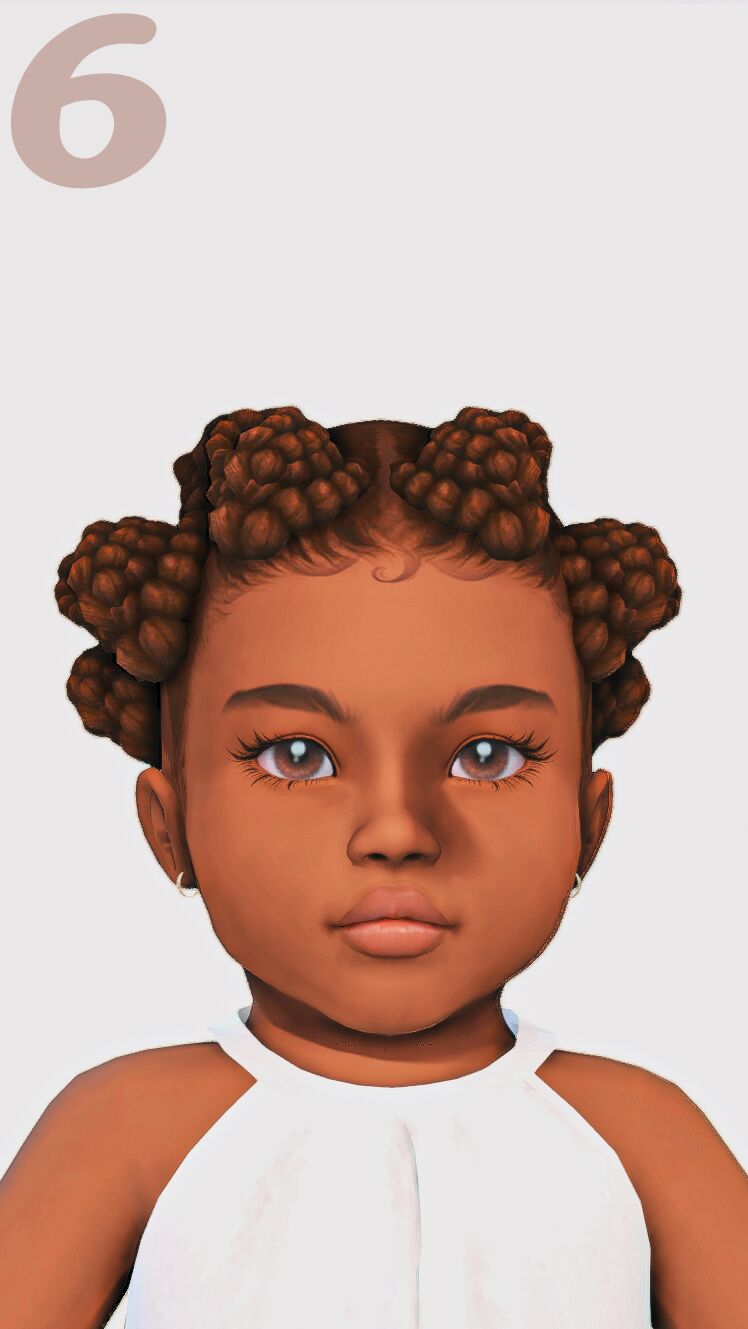 sims 4 cc hair for infant girls 6