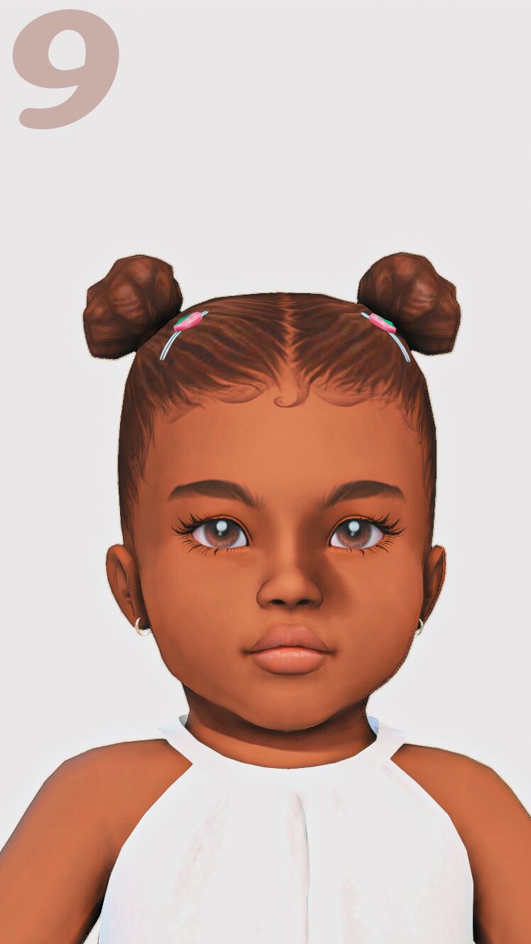 sims 4 cc hair for infant girls 9