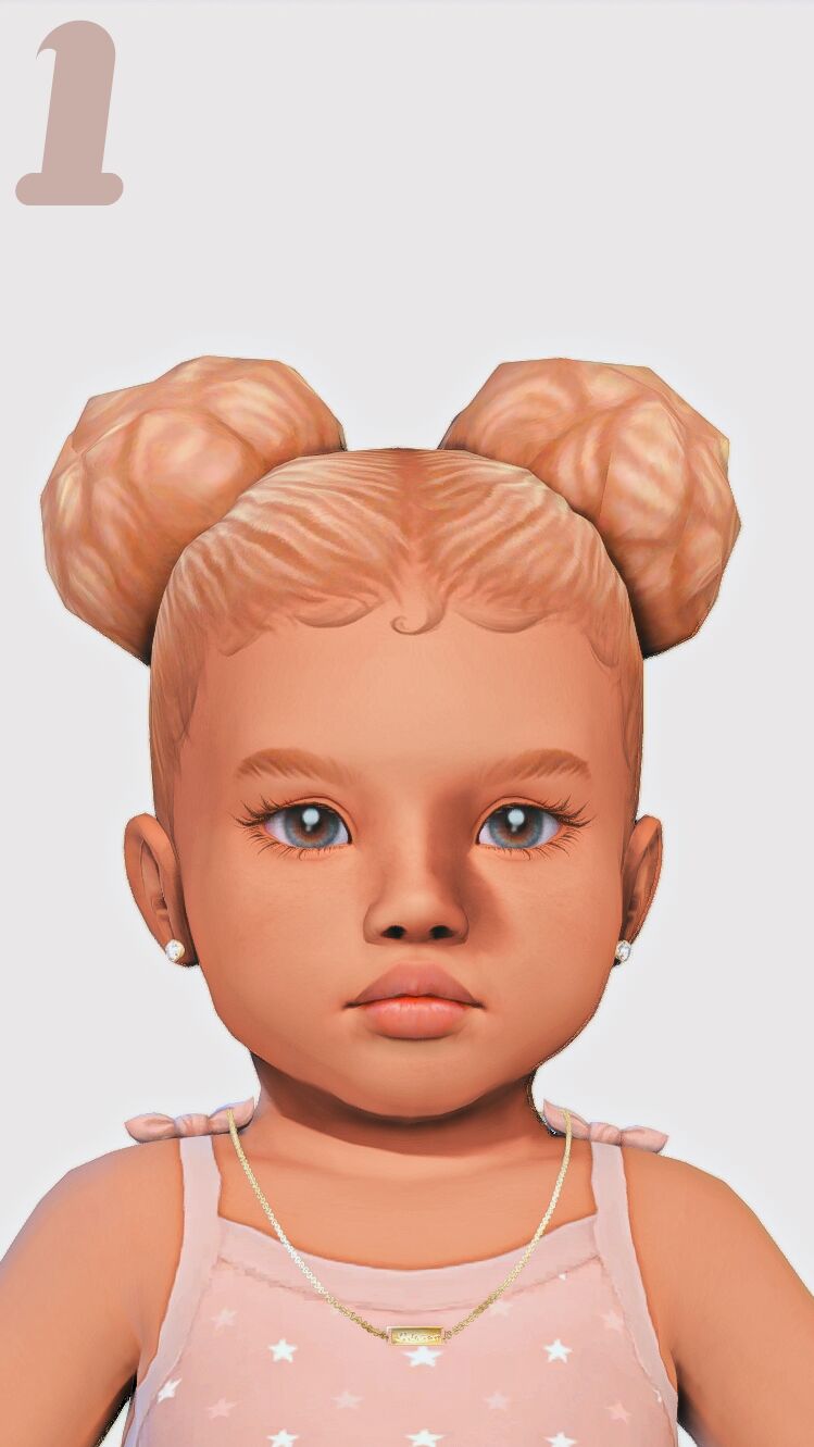 🫧Hair For Infant Girls Part 2 🫧 Sims 4 CC