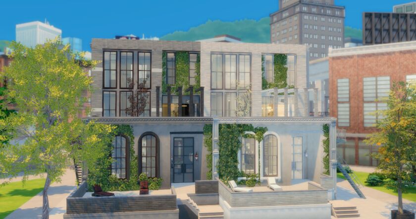 sims 4 cc hello simmers open the doors to a brownstone home 2