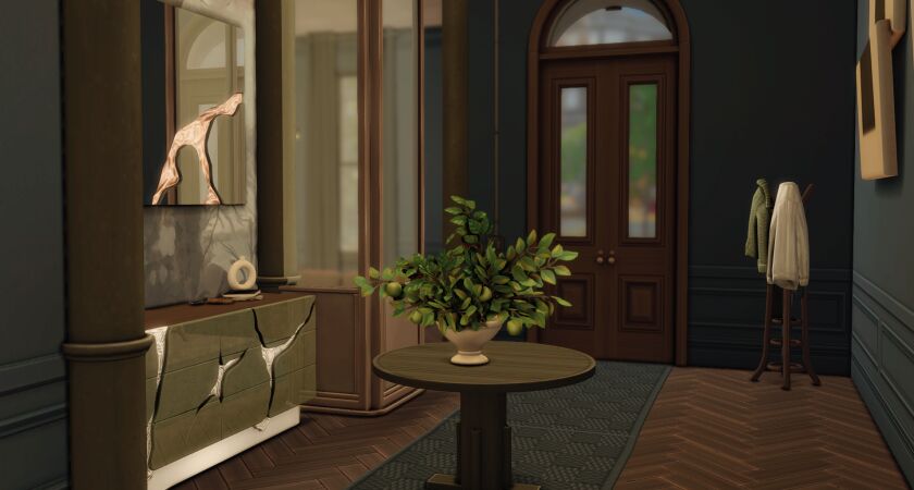 sims 4 cc hello simmers open the doors to a brownstone home 6