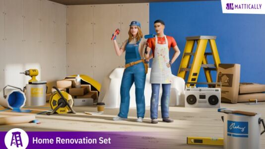 Home Renovation SET Sims 4 CC