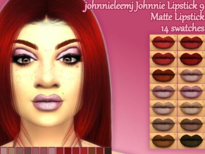 Johnnieleemj Johnnie Lipstick 9 By Johnnieleemj Sims 4 CC