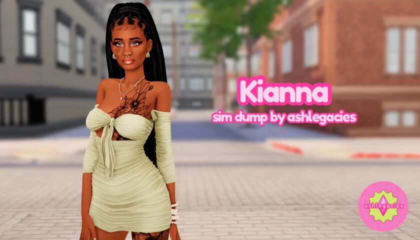 Kianna – Sim Dump Sims 4 CC