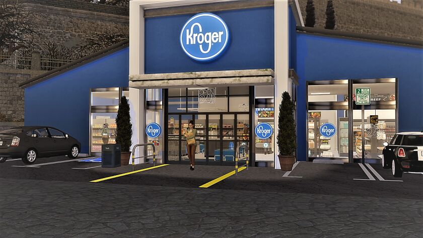 Kroger Store Sims 4 CC