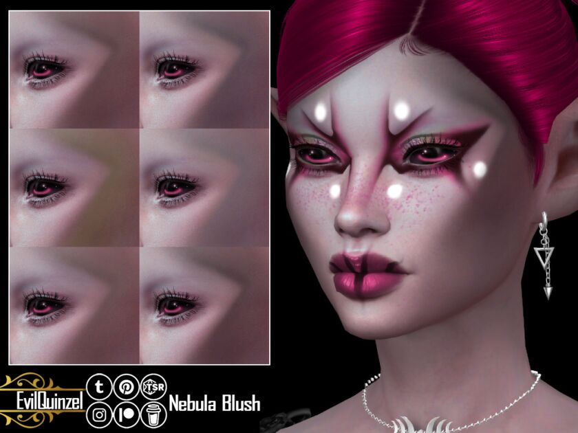 sims 4 cc little extraterrestrial look nebula eyes 3