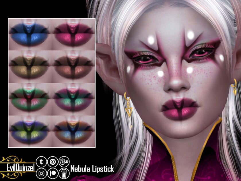 sims 4 cc little extraterrestrial look nebula eyes 5