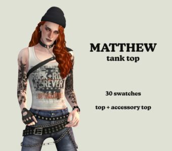 Matthew Tank TOP Sims 4 CC