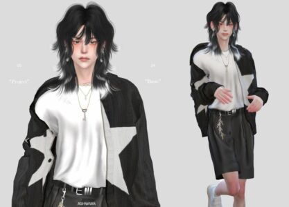 MAY.04 Basic Cardigan SET Sims 4 CC