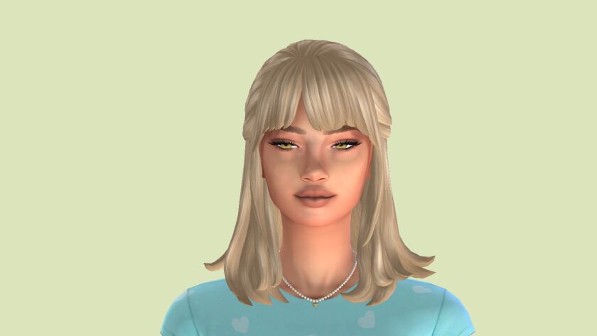 Medium Length Hair: Part 1 Sims 4 CC