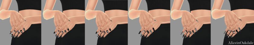 MES Trouvailles : Manucures Sims 4 CC